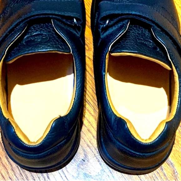 Dr Comfort Diabetic Shoe William Black PEBBLED Leather  MICRO suede LINING Sz 9W - Picture 7 of 10